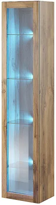 Imagen del producto de Vitrina GOVI VG3F, acabado en roble Wotan