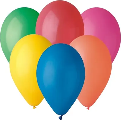 Immagine prodotto di Palloncini G90 pastello 10" - multicolore 80/50 pz. G90/80/50
