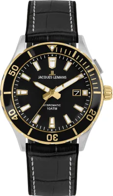 Zdjęcie produktu dla Męski zegarek automatyczny Jacques Lemans Hybromatic 1-2131C