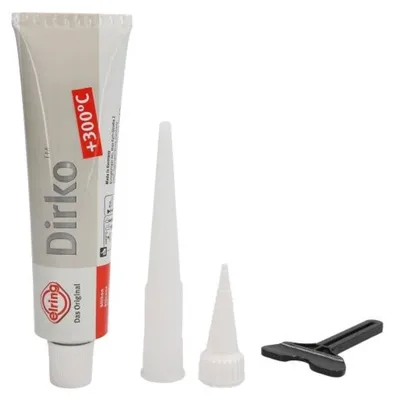 Produktbild von Elring 030.793 Dirko Weiß Spezial Silikon Ölwannendichtung +300°C 70ml Tube