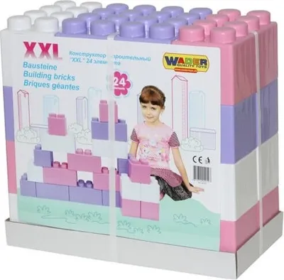 Produktbild von Wader-Polesie 40107 Builder XXL- 24 Ziegel