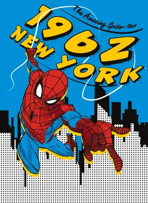 Produktbild von Komar Fototapete Spider-Man Multicolor - 610761 - 200 x 280 cm