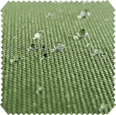 Produktbild von novely® ARAGON Wasserabweisend - Premium Acryl Outdoor-Stoff Polsterstoff in Baumwoll-Optik für Gartenmöbel Meterware 1lfm - Farbe: 44 Resedagrün