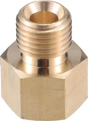 Produktbild von Hochdruckreiniger-Anschluss, M14x1.5 auf M14x1.5 Adapter aus Messing für Hochdruckreiniger, universal, Messing, kupferfarben