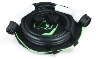 Produktbild von vhbw Typ 2 Ladekabel 22 kW 32 A 3-phasig 7 m für E-Auto - Kabel für Wallbox & Ladestation