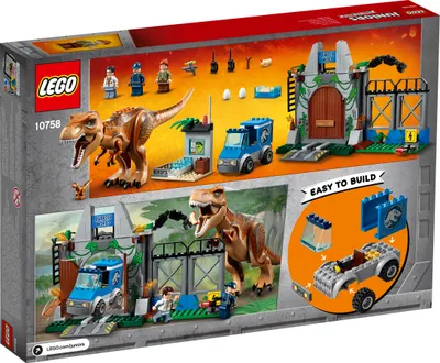 Produktbild von LEGO® Juniors Ausbruch des T. rex 10758