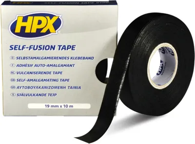 Obrázek produktu pro HPX Samolepicí páska černá 19 mm x 10 m