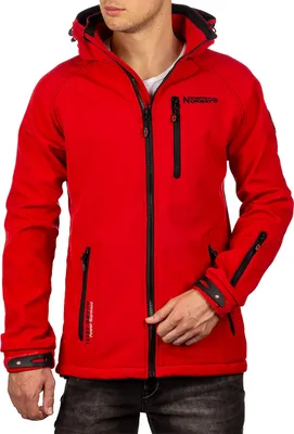 Produktbild von Geographical Norway Herren Regular Fit Jacke  texico Red S