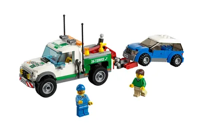 Image de Lego 60081 City - Dépanneuse pick-up avec voiture