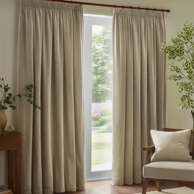 Immagine prodotto di Yard - Tende plissettate "Chenille", imbottite RV3602 (137 cm x 117 cm) (lino)