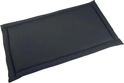 Zdjęcie produktu dla Wodoodporne legowisko dla psa rozmiar 100x60 cm  – trwałe, łatwoczyszczące, codura, mata dla małych, średnich i dużych psów, do domu i na zewnątrz – kolor czarny