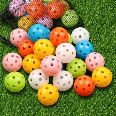 Obrázek produktu pro Tréninkové golfové míčky pro použití doma i venku, 24 kusů