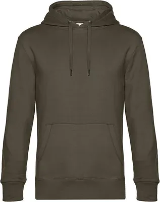 Obrázek produktu pro Pánská mikina s kapucí - B&C KING HOODED - khaki - velikost M