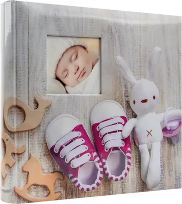 Obrázek produktu pro Fotoalbum 10x15 500 foto dětské Bunny 2 růžové
