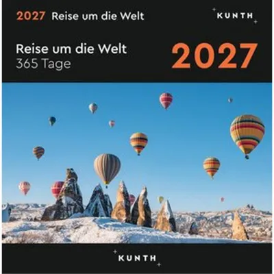 Obrázok produktu pre Reise um die Welt - KUNTH 365-Tage-Abreißkalender 2027