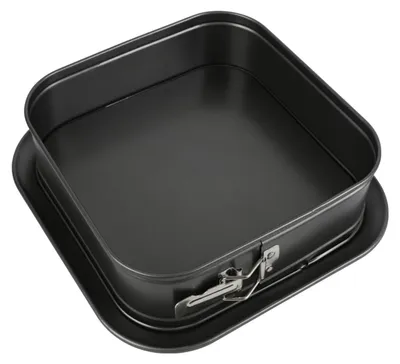 Produktbild von 6x Backform quadratisch 24x24cm Backblech kochen backen Kuchen Küche Haushalt