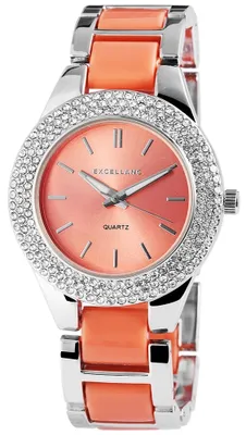 Produktbild von Excellanc Damenuhr mit Metallarmband