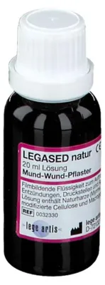 Produktbild von LEGASED natur Lösung Mund-Wund-Pflaster bei entzündeter Mundschleimhaut, 20 ml Lösung