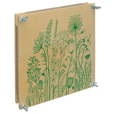 Produktbild von Große Blumenpresse/Pflanzenpresse 30 x 30 cm-Wiemann Lehrmittel