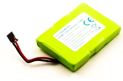 Produktbild von Akku für Siemens Gigaset 3010 Micro NiMH 3,6 Volt 500 mAh grün.