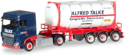 Produktbild von Herpa LKW DAF 106 XF SC Tank-Cont-Sz Alfred Talke 307307