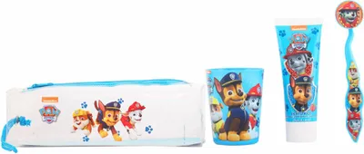Produktbild von Cartoon Psi Patrol Pinselset, Paste, Becher