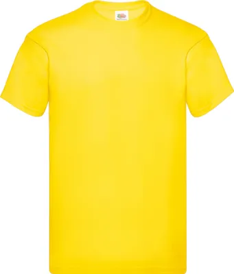 Image de Fruit of the Loom - T-shirt « Original » pour homme FK2910 (S) (jaune)