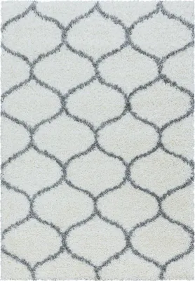 Image de Tapis à poils longs avec motif scandinave SCANDINAV A