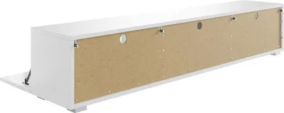 Obrázok produktu pre Platan Room TV lowboard 140 cm široký ŠAMPAŇSKÁ FARBA TV skrinka závesná alebo stojaca Závesná doska Skrinka do obývačky Nástenná skrinka MATT