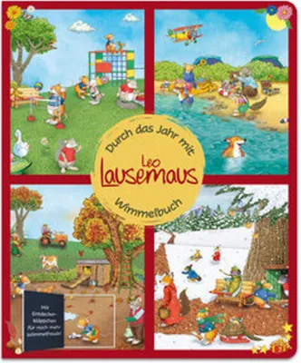 Produktbild von Durch das Jahr mit Leo Lausemaus: Wimmelbuch
