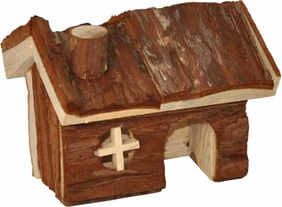 Image de Maison pour rongeurs Petite maison pour petits animaux 15 x 13 x 12 cm