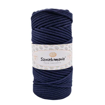 Produktbild von Baumwollkordel mit einem Kern 3mm 100m, Makrameegarn, Makrameekordel, Häkelkordel, Makrameekordel, Naturgarn, 3mm Kordel, geflochtene Baumwollkordel,