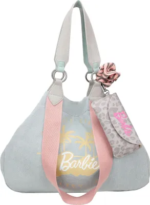 Image de Fritzi aus Preußen sac à épaule Izzy Medium Malibu Denim Limited Barbie Shoulder Bag Fresh Blue bleu clair