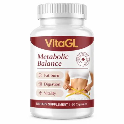 Produktbild von Vitagl Nahrungsergänzungsmittel – 60 Kapseln – mit Grüntee-Extrakt, Apfelessig, Ingwer, Zimt, Chrom und Pflanzenextrakten – Für Erwachsene.