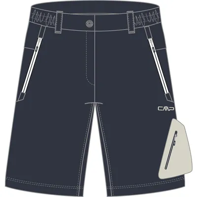 Produktbild von CMP Damen Shorts Bermuda Grau 50