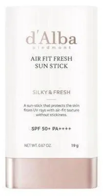 Produktbild von d' Alba - Air Fit Fresh Sonnencreme SPF 50+  PA+ + + +  19 g