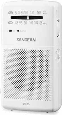 Zdjęcie produktu dla Sangean SR-35, Przenośny, AM, FM, 87,5 - 108 MHz, 520 - 1710 kHz, 8 Ω, 6,35 mm (0.25")