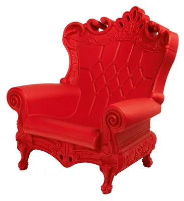 Produktbild von Modernes Design Thronsessel Slide Queen Of Love - Rot