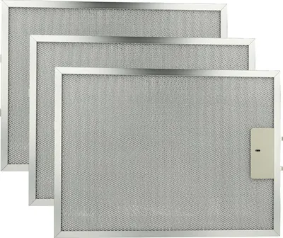 Produktbild von vhbw 3x Filter Metallfettfilter kompatibel mit AEG Electrolux DU 4161-W 94212255200 Dunstabzugshaube - 38 x 28,3 x 0,9 cm, Metall