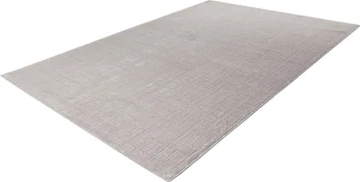 Produktbild von Lalee Gala 3D Vloerkleed in Silber 200x290 cm - Modernes, niedrigfloriges Japandi-Design für Wohnzimmer und Schlafzimmer