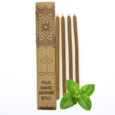 Immagine prodotto di Bastoncini di Palo Santo, grandi, profumo di menta