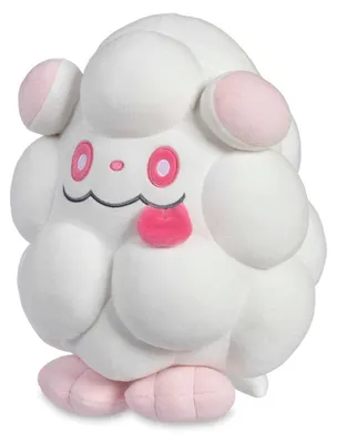 Produktbild von Pokémon Center Flauschling (Swirlix) Knuddeliges Plüsch – 32 cm