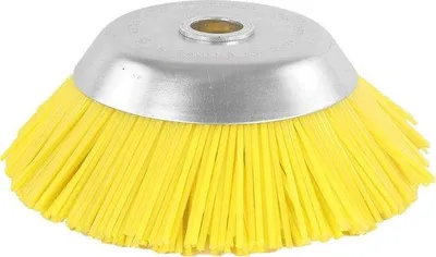 Productafbeelding van Famanu kegelvormige borstel voor onkruidbestrijding - nylonborstels, 200 mm