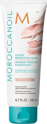 Zdjęcie produktu dla MASKA NADAJĄCA KOLOR tymczasowy kolor #różowe złoto 200 ml