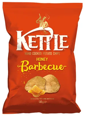 Produktbild von Kettle Chips Honey Barbecue 130g