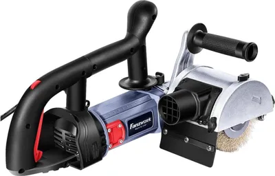 Produktbild von FANZWORK Satiniermaschine Schleifmaschine Bürstenschleifgerät Bürstenschleifer zur Renovierung, Drehzahlregelung, Messing Bürste