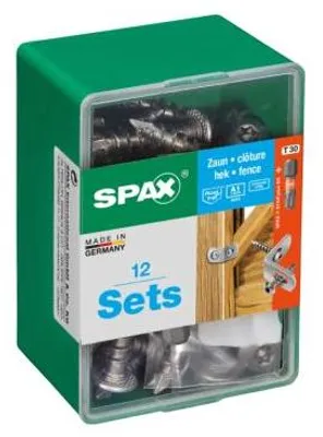 Produktbild von 12er-Pack Edelstahlschrauben mit gewölbtem Senkkopf, Torx SPAX, Durchm.7 mm x L.35 mm
