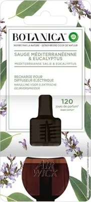 Immagine prodotto di Air Wick – Ricarica – Botanica Salvia mediterranea ed eucalipto – 19 ml - 1 pezzo