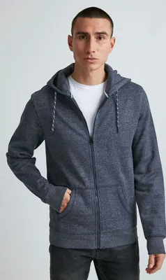 Produktbild von 11 Project PROlias Herren Sweatjacke Kapuzenjacke Hoodie mit Kapuze meliert