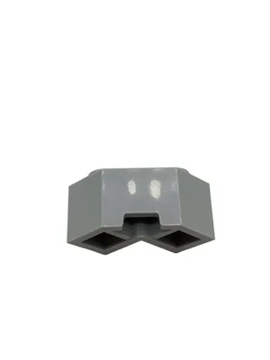 Produktbild von LEGO® Facettenstein Eckstein Hellgrau - 87620 NEU! Menge 100x